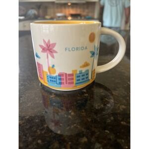 NEW Starbucks Florida "You Are Here"‎ Mug Collection 14 Oz Mug Collectible